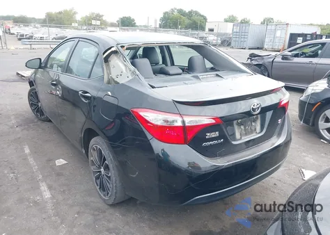 2015 Toyota Corolla S Plus из США, поврежденный, VIN 2T1BURHE9FC372582